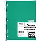 Mead 5-Subject Notebook, 8.5" x 11", College Ruled, 200 Sheets, Assorted Colors, Each (06780)
