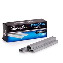 Swingline Standard Staples, 0.25 Leg Length, 5000/Box (35108)