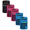 Better Office Products Pocket Size Mini Calculators, Dual Power Included AA Battery, Assorted Colors