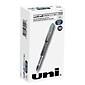 uni-ball VISION ELITE BLX Rollerball Pens, Micro Point, Blue/Black Ink, 12/Pack (69020)