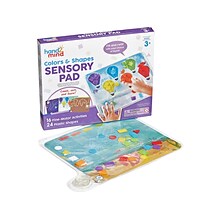 hand2mind Colors & Shapes Sensory Pad Set, Assorted Colors (94491)