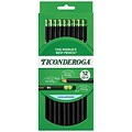Ticonderoga The Worlds Best Pencil Wooden Pencil, 0.7mm, #2 Soft Lead, Dozen (X13953X)