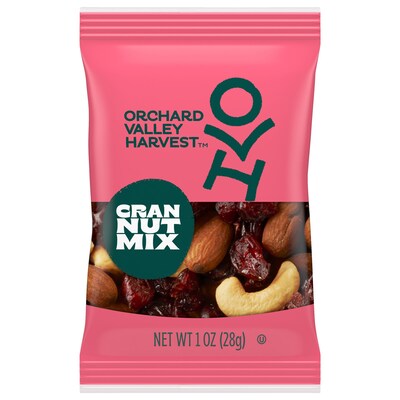 Orchard Valley Harvest Cranberry Nut Mix, 1 oz./8 ct. (JOH36414)
