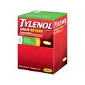 Tylenol Sinus Severe 325mg Acetaminophen Daytime Pain Reliever Caplet, 2/Pouch, 30 Pouches/Box (6457
