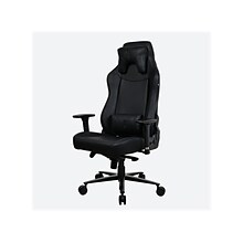 Arozzi Vernazza Faux Leather Ergonomic Rocker Gaming Chair, Pure Black (VERNAZZA-XL-SPU-PBK)