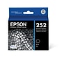 Epson T252 Black Standard Yield Ink Cartridge   (EPST252120S)