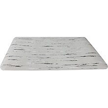 Crown Mats Workers-Delight Spiffy Vinyl Supreme Anti-Fatigue Mat, 36 x 144, French Gray (WV 1232FY