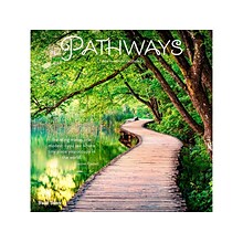 2024 BrownTrout Pathways 12 x 12 Monthly Wall Calendar (9781975470050)