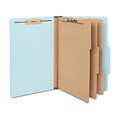 Staples® 60% Recycled Pressboard Classification Folder, 3-Dividers, 3 1/2 Expansion, Letter Size, B