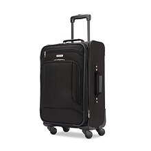 American Tourister Pop Max Polyester Luggage Set, Black (115358-1041)