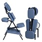 Master Massage The Professional Royal Blue Portable Massage Chair (46449)