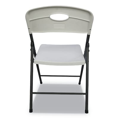 Alera Resin Office Folding Chair, White, 4/Carton (ALEFR9402)