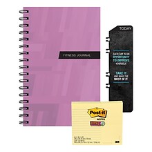 FREE Workout Fitness Journal when you buy Post-it® Super Sticky Notes