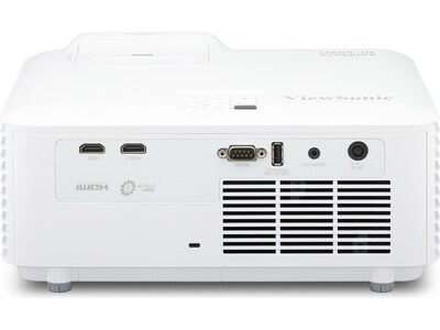 ViewSonic 5000 Lumens WXGA Laser Projector with 1.3x Optical Zoom, White/Black (LS740W)