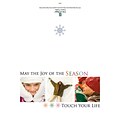 May the joy of the season touch your life - 7 x 10 scored for folding to 7 x 5, 25 cards w/A7 envelo