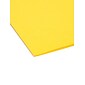 Smead Interior File Folder, 1/3-Cut Tab, Letter Size, Yellow, 100/Box (10271)