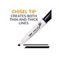 BIC Intensity Tank Dry Erase Markers, Chisel Tip, Assorted Colors, 12/Pack (GDEM11MA-AST)