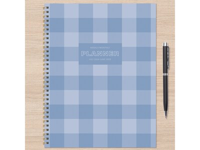2024-2025 TF Publishing White Lotus Series Mediterranean Picnic 8.5" x 11" Academic Weekly & Monthly Planner