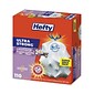 Hefty® Ultra Strong Scented Tall White Kitchen Bags, 13 gal, 0.9 mil, 23.75" x 24.88", White, 110/Box