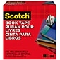 Scotch Book Transparent Tape, 2" x 15 yds. (845-200)