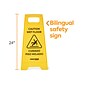 Coastwide Professional™ Safety Awareness Floor Sign, Yellow (CW21872)