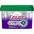 Cascade Platinum Plus ActionPacs Dishwashing Detergent Pod, Fresh Scent, 38 Pods/Box (06157)