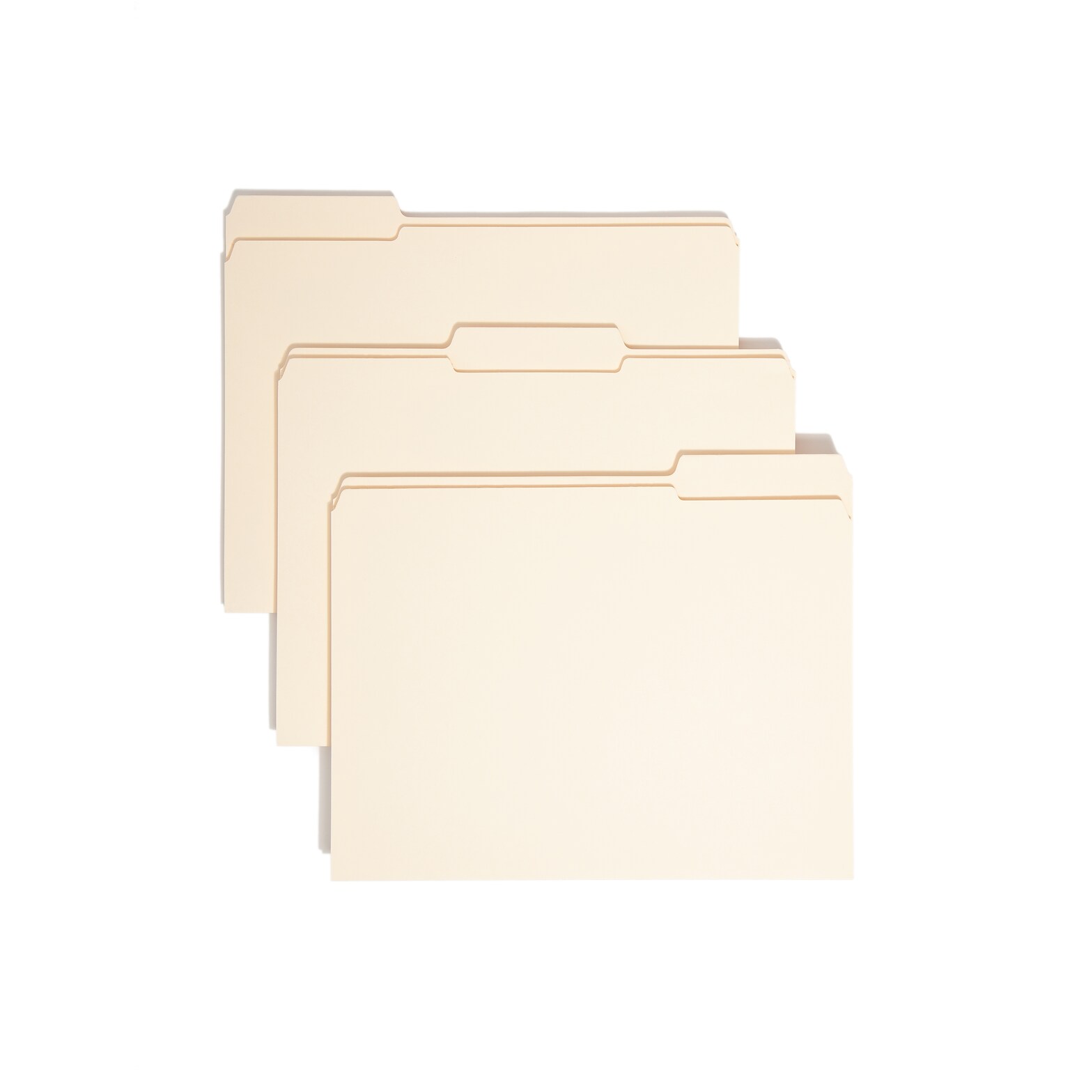 Smead File Folder, Reinforced 1/3-Cut Tab, 1-1/2 Expansion, Letter Size, Manila, 50/Box (10405)