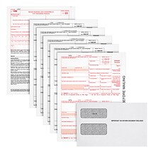 TOPS 2023 1099-INT Tax Form, 5-Part, 100/Pack (LINT4KIT-S)