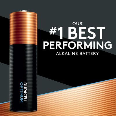 Duracell Optimum AAA Alkaline Battery, 4/Pack (OPT2400B4PRT)