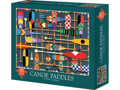 Willow Creek Canoe Paddles 1000-Piece Jigsaw Puzzle (49557)