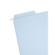Smead FasTab 3-Tab Colored Hanging File Folders, Letter, Assorted, 18/Bx (64054)