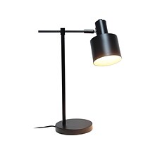 Lalia Home Studio Loft Table Lamp, Matte Black (LHT-4001-BK)