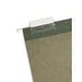 Smead Hanging File Folders, 1/5-Cut Adjustable Tab, Letter Size, Standard Green, 25/Box (64055)