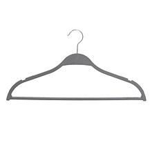 Honey Can Do Natural Wheat Husk Hangers, Gray, 25 Pack (HNG-09145)