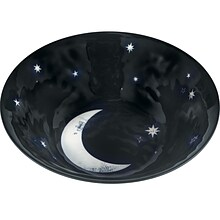Amscan Moon Serving Bowl, Black/White (431198)