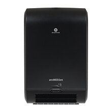 enMotion® Flex Automated Touchless Roll Paper Towel Dispenser by GP PRO, Black, 13.310” W x 8.160” D
