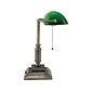 V-Light LED Desk Lamp, 14.75"H, Green Antique Bronze (9VS688029AB)