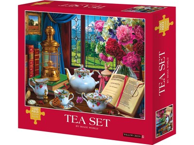 Willow Creek Tea Set 1000-Piece Jigsaw Puzzle (48703)
