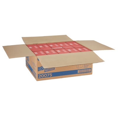 Brawny Professional D300 DRC Wipers, White, 110 sheets/Box, 10 Boxes/Carton (20075)