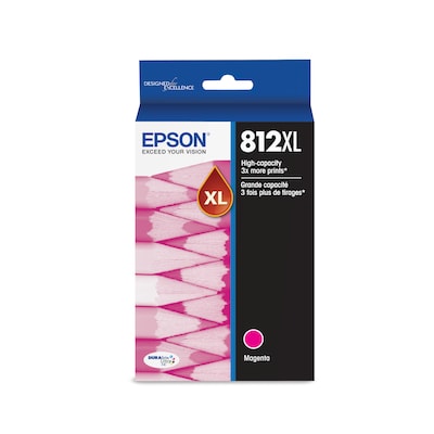 Epson T812XL Magenta High Yield Ink Cartridge (T812XL320-S)