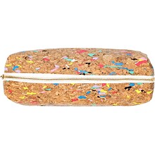 Pukka Pad Planet Cork Zipper Pencil Case, Multicolor (9740-SPP)