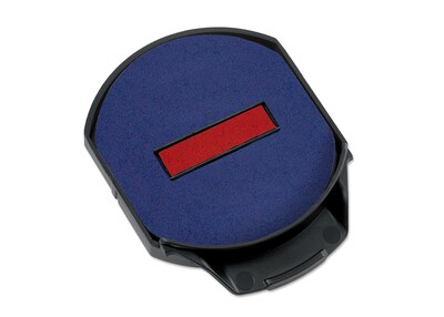 2000 Plus® Pro Replacement Pad 20456D, Blue Copy/Red Date