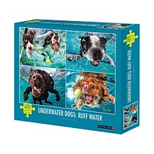 Willow Creek Underwater Dogs: Ruff Water 1000-Piece Jigsaw Puzzle (49205)