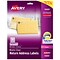 Avery Easy Peel Laser Return Address Labels, 2/3 x 1-3/4, Clear, 60 Labels/Sheet, 10 Sheets/Pack (