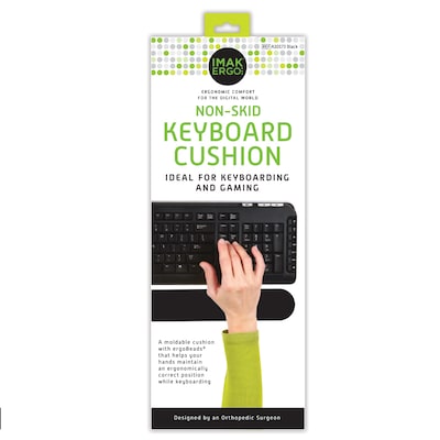 IMAK Cushion Keyboard Ergobeads Wrist Rest, Black (A10173)