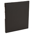 Avery 1/2 3-Ring Non-View Binders, Black (03201)