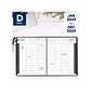 2024 AT-A-GLANCE 8.5" x 11" Daily 8-Person Appointment Book Set, Black (70-212-05-24)