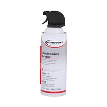 Innovera Compressed Air Duster Cleaner, 10 oz. Can, 2/Pack (IVR10012)