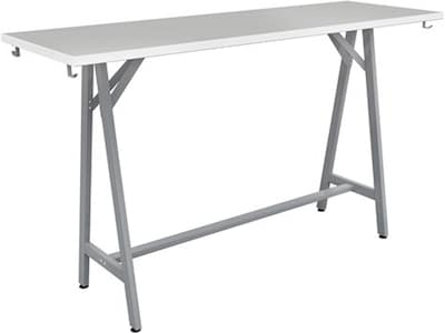 Safco Spark Teaming Table, 24 x 72, Fashion Gray (SPK7224SLFNGY)