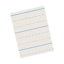 Pacon 8.5 x 11 Newsprint Handwriting Paper, 1/2 x 1/4 x 1/4 Ruled, 500 Sheets/Pack, 3 Packs (PA